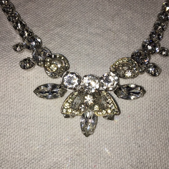 Vintage Weiss brand Rhinestone necklace set - Picture 2 of 6